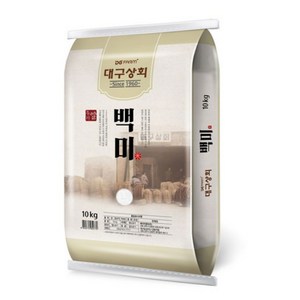 대구상회 2026년산 햅쌀 백미 상등급, 10kg, 1개