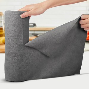 오솜 행주 빨아쓰는 주방 타올 극세사걸레 30CM 30매, 3개, 다크 그레이