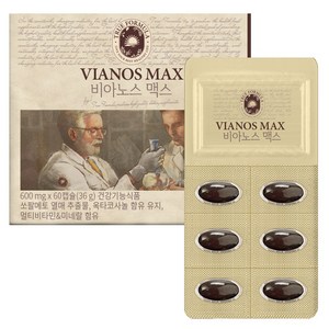 트루포뮬러 비아노스 맥스 36g, 60정, 1개