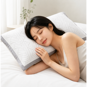 [한정세일] 아리엘노 냉감패드 쿨매트 여름 냉감 침대패드, 화이트 베개커버 2장