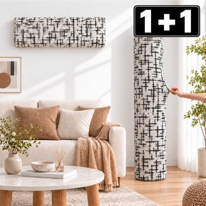두꺼운 에어컨 커버 2 in 1 벽걸이 에어컨커버 에어컨커버 MK29AS, 2-in-1 에어컨 커버 세트-A