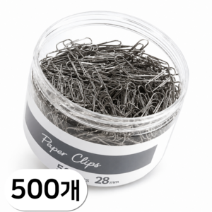펴나나다 사무용 페이퍼 클립, 1개, 500개입