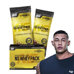 NS포대유청 WPC 초코맛 스틱 단백질보충제 프로틴쉐이크, 1개, 500g