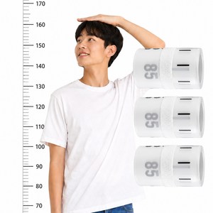 로열스테디 성장기록 키재기 스티커, 투명