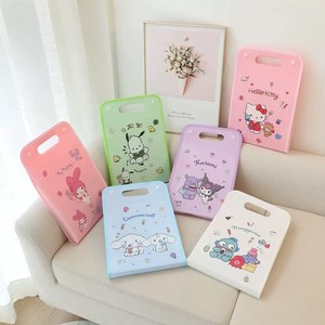 산리오 캐릭터 A4 아코디언 파일 손잡이형 다칸 서류정리함 문서 파일케이스 학습지 보관함, 1개, 핑크