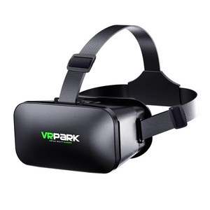 ANYOU VR 안경 3D 영화 안경 핸드폰용 실감 가상현실, 1개, 블랙