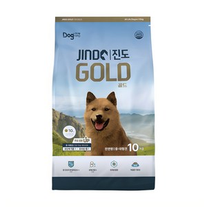 도그랑 전연령 강아지 진도 골드 건식사료, 곡물, 10kg, 1개