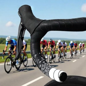 시앤케이 자전거 바테잎 핸들 그립 PU+EVA 컬러 210x3cm 로드 MTB, 1세트, 화이트