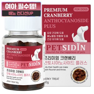 펫시딘 강아지 프리미엄 영양제, 60g, 요로 건강, 1개