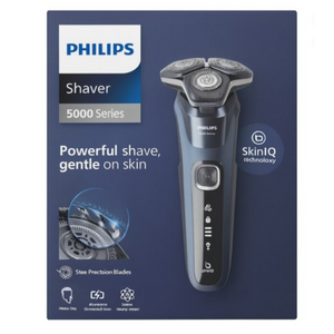 필립스 SkinIQ 5000 시리즈 전기면도기, S5880/33, 오션블루