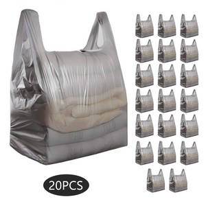 손잡이 이삿짐용 대형 이불 이사 비닐봉투 20개 239L