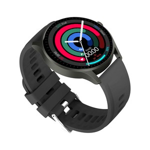 PEJE 정품 프로 GPS 스포츠 헬스 모니터 블루투스 스마트워치 ZW02 ZL50J, 검정색, 4.9cm, GPS + 블루투스