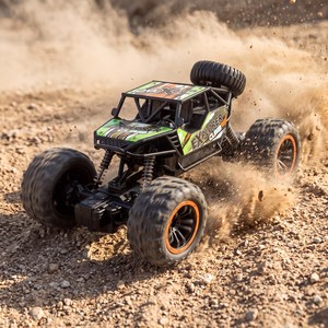 CHENZE 무선조종 RC카 4WD 고속 4륜구동 오프로드 산악용 장난감 자동차, 1개, 녹색