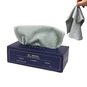 레브리 자동차 세차타월 세차타올 22x22cm 20매 일회용 다용도 극세사 드라잉타월, 1개