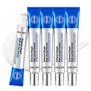 멜라트 어글로우 롤 온 아이 세럼 / 레티놀 아이크림 눈가주름 팔자 다크서클 붓기, 5개, 30ml