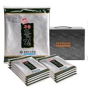 현대수산맛김 보령 대천김 돌김, 20g, 15개, 20g