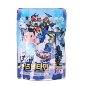 아텍스 헬로카봇 맛있는 키즈비타민 56g, 40정, 2개