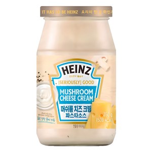 하인즈 머쉬룸 치즈 크림 파스타 소스, 350g, 1개