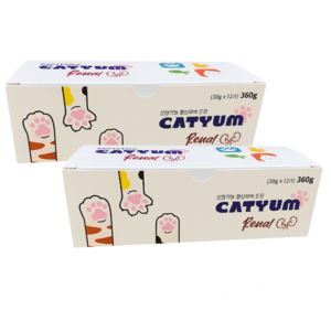 신장 고양이 캔 레날 베러펫, 30g, 24개, 흰살생선
