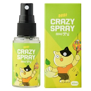 3651 크레이지 스프레이 고양이 캣닢, 2개, 40ml, 마따캣닢