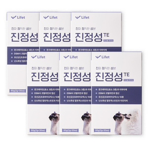 진정성 췌장 영양제 강아지 고양이 소화효소 췌장염 구토 설사, 6개, 소화기능/췌장개선, 30회분