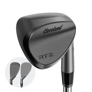 클리브랜드 RTZ 웨지 블랙사틴 던롭코리아 정품 DYNAMIC GOLD S200 샤프트, 48도