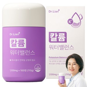 닥터리안 칼륨 워터밸런스 1500, 1개, 100정