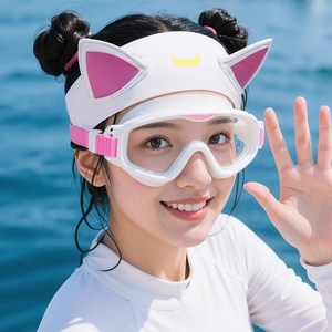 뷰티앤몬스터 프리다이빙 모자 스노클링 잠수 서핑 수영 헤어밴드, 옵션B
