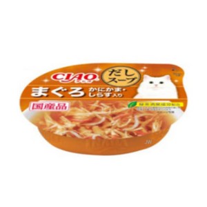 챠오츄르 고양이 다시스프컵, 참치&게맛살&치어, 60g, 30개