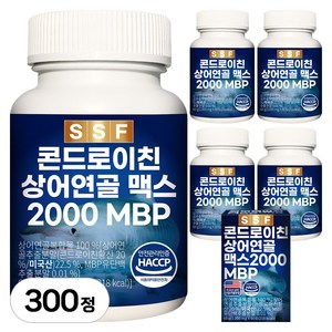 순수식품 콘드로이친 상어연골 맥스 MBP함유, 5개, 60정