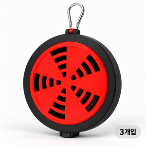 모기향케이스 아웃도어 회전형 연기조절 휴대용, 3개