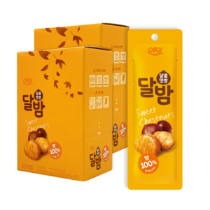 에잇 건강간식 달콤맛밤 달밤 1개입, 40g, 2개