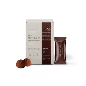 [키토케토] 다크MCT초콜릿 제로 무설탕 MCT오일 초콜렛 조이 나혼산, 224g, 1박스