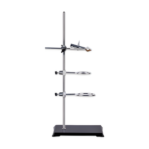 실험용 철가대 미니 스탠드 철제 고정 지지대 40cm, 1개