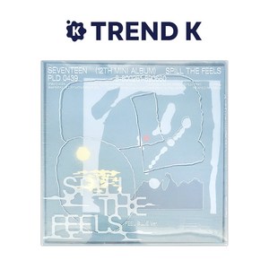 세븐틴 앨범 미니12집 [SPILL THE FEELS] SEVENTEEN 스필 일반반 FEEL BLUE Ver. (미개봉), Feel Blue(블루)