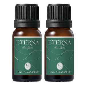 에테르나 퓨어 에센셜오일 100% 아로마오일 원액, 2개, 10ml, 유칼립투스