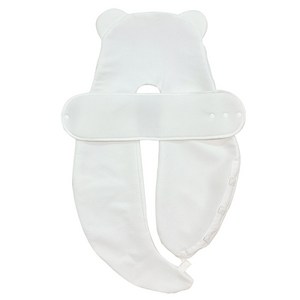 베로로 허그곰 신생아 옆잠베개 커버, 쿨인견, 화이트