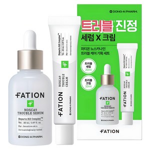 파티온 노스카나인 트러블 케어 세럼 20ml + 크림20ml 기획 세트, 1세트 골드박스 특가