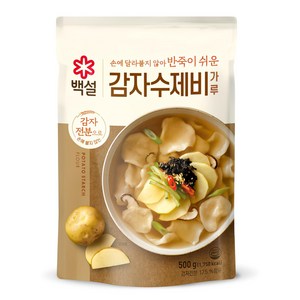 백설 감자수제비 가루, 500g, 1개