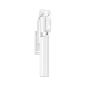 NICESUN 블루투스 휴대폰 삼각대 스마트폰/카메라/고프로 삼각대 셀카봉 130cm S6, 화이트, 1개