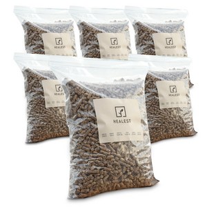 힐레스트 캠핑 우드펠렛 연료 목재 펠릿, 12kg, 1개
