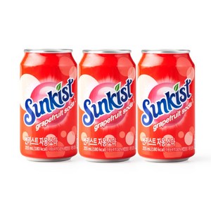 썬키스트 자몽 소다, 355ml, 24개