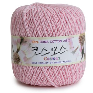 마마니트 코스모스 뜨개실, 1827 파스텔핑크, 1개