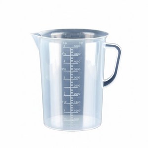 싱글레이드 튼튼한 PP 비커, 5000ml, 1개