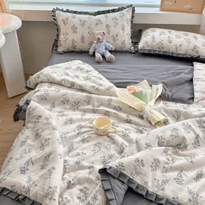 크크라이프 시어서커 여름 차렵이불