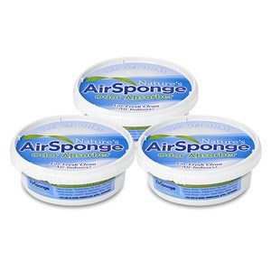 네이처스에어스펀지 오리지널 USA 탈취제 본품, 227g, 3개