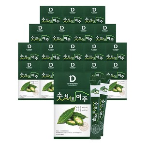 숫치로여주즙 100%여주즙 HACCP인증 상시제조 가장많이선택, 18박스, 20mlX30포, 600ml