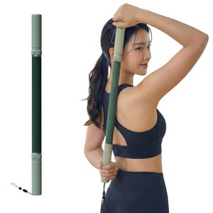 VETES 릴렉스 마사지 스틱, 1개, 포레스트그린