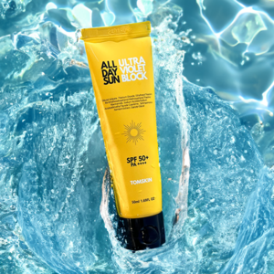 탐스킨 올데이썬 울트라 스포츠 선크림 SPF 100 (광고법상표기 SPF 50+) 50ml, 1개