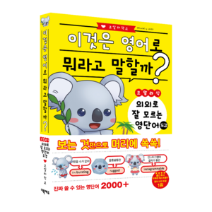 코알라식 영어 뉘앙스 도감, 의외로 잘 모르는 영단어 도감, 더북에듀